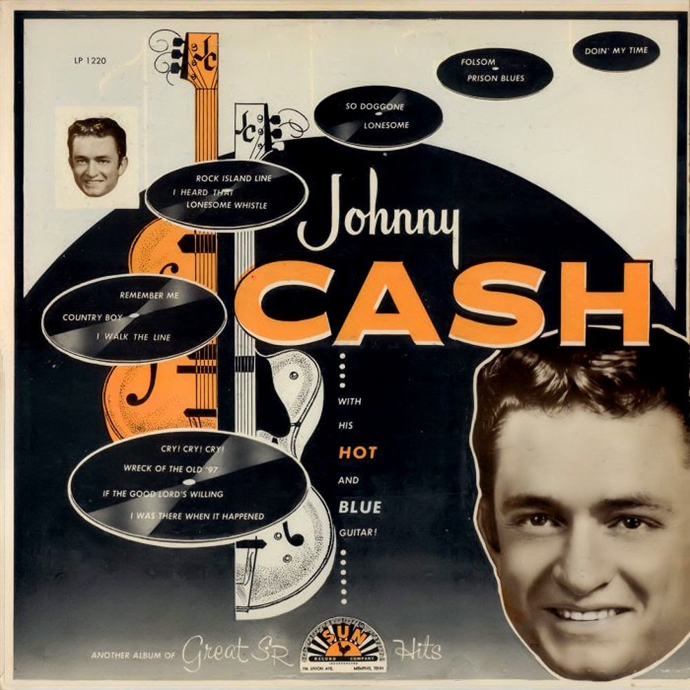 Johnny Cash “Johhny Cash with His Hot and Blue Guitar”&nbsp;(1957)