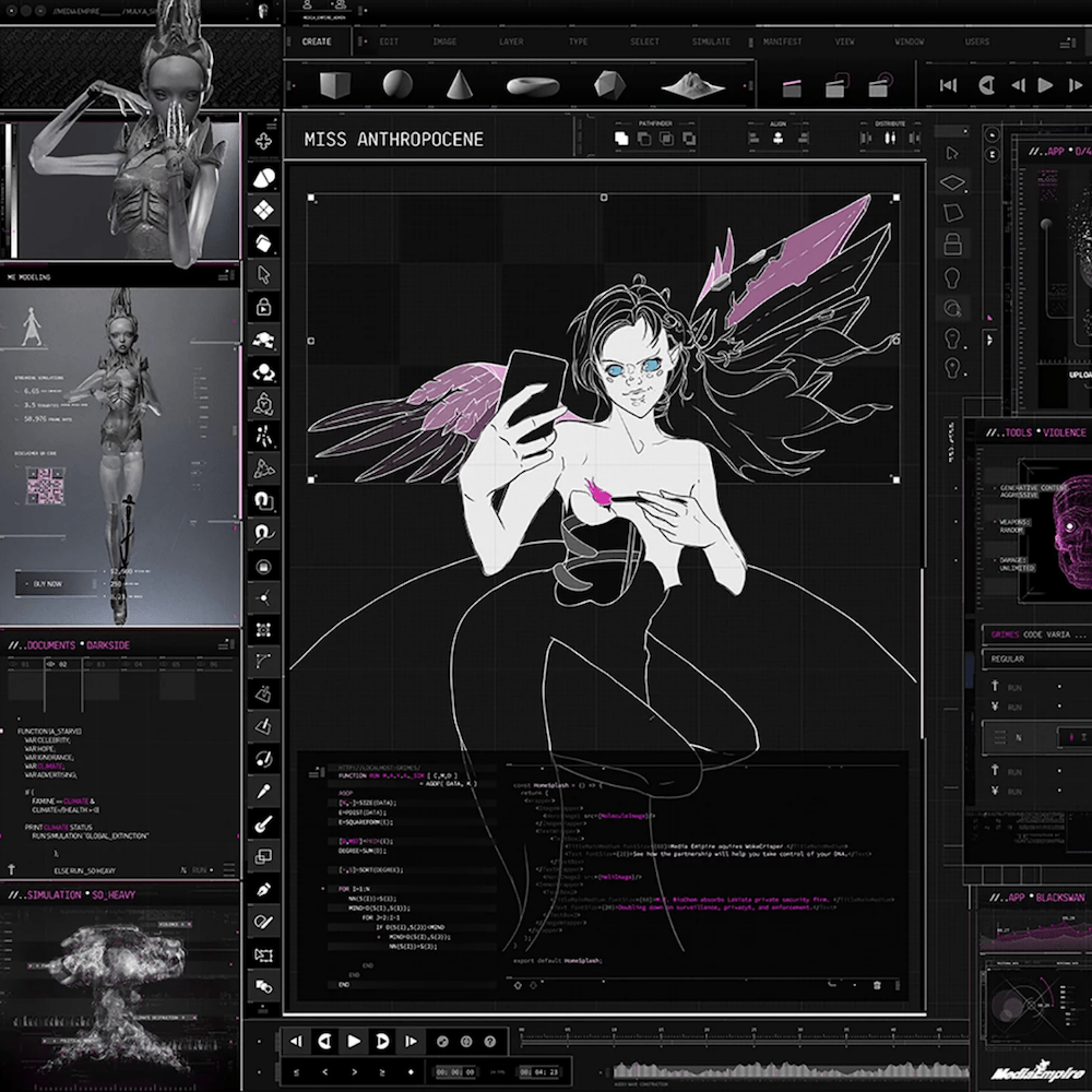 Por onde anda a pop atual? Grimes dá a resposta em “Miss Anthropocene”