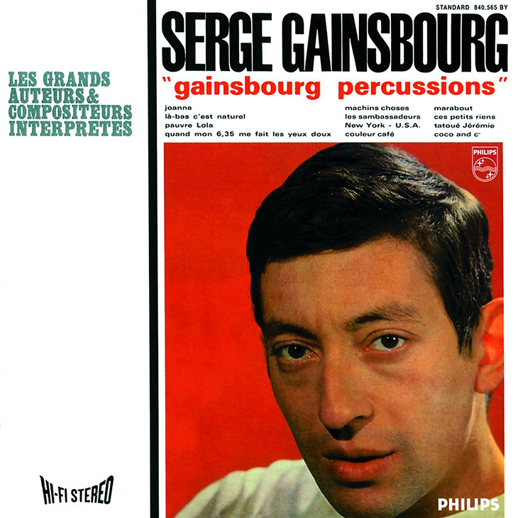 Serge Gainsbourg “Gainsbourg Percussions” (1964) – Gira-Discos