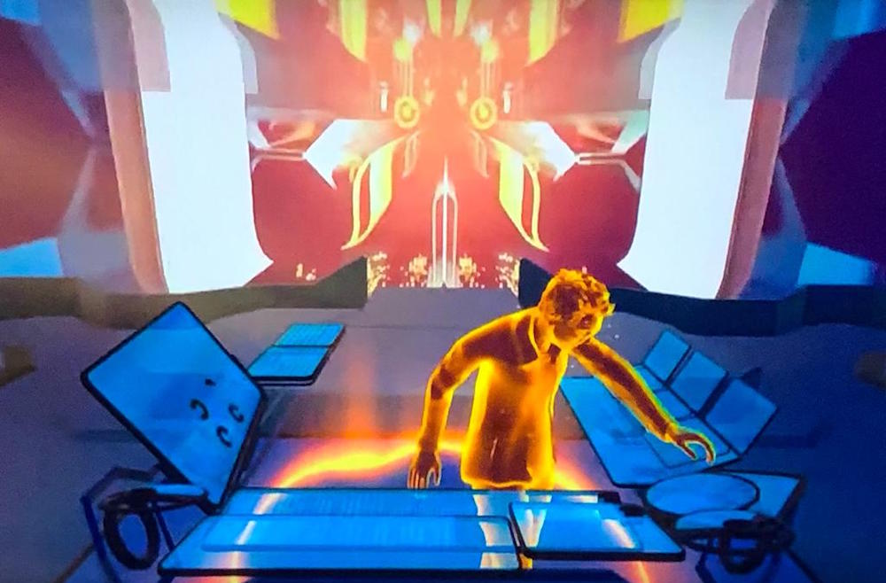 Jean Michel Jarre apresentou um concerto virtual em&nbsp;Paris