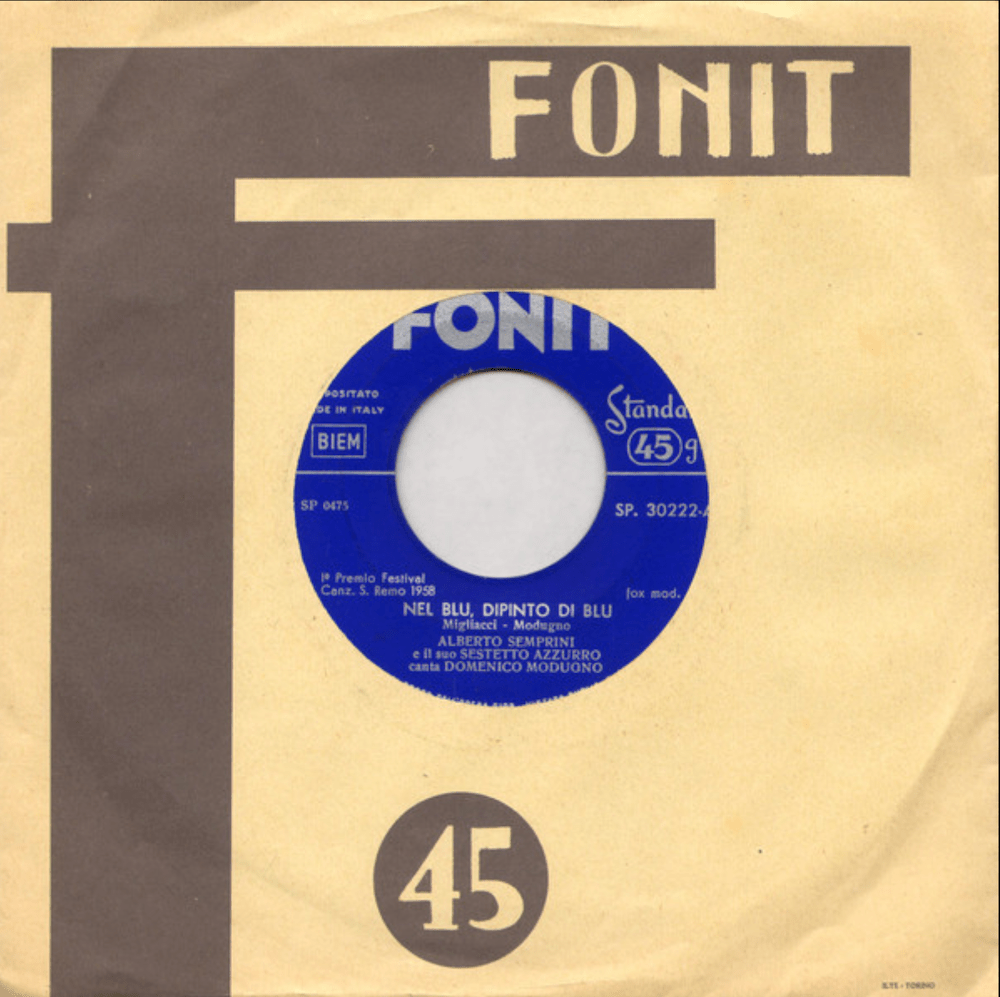 Domenico Modugno “Nel Blu Dipinto Di Blu”&nbsp;(1958)